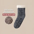 Tất mùa đông siêu dày giữ ấm, chống trượt, chống rét - ảnh 3