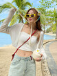 Áo khoác cardigan nữ mỏng chống nắng mùa hè - ảnh 2