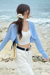 Áo khoác cardigan nữ mỏng chống nắng mùa hè - ảnh 4