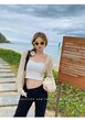 Áo khoác cardigan lụa lạnh cho nữ, mỏng nhẹ mùa hè