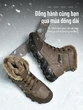 Giày boot nam đi tuyết cổ cao lót lông giữ ấm mùa đông