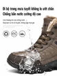 Giày boot nam đi tuyết cổ cao lót lông giữ ấm mùa đông