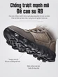 Giày boot nam đi tuyết cổ cao lót lông giữ ấm mùa đông
