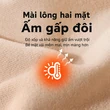 Bộ đồ giữ nhiệt nam nữ kháng khuẩn, lót lông, chất mềm ấm