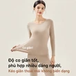 Bộ đồ giữ nhiệt nam nữ kháng khuẩn, lót lông, chất mềm ấm