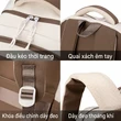 Balo học sinh dung tích lớn, siêu nhẹ chống nước