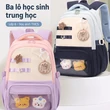 Balo học sinh hoạt hình ngọt ngào, chống gù giảm