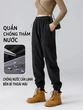 Quần dài nữ lót nỉ dày dặn cho mùa thu đông, chống gió chống nước, leo núi, du lịch dã ngoại