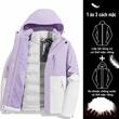 Áo khoác nam nữ outdoor 3 trong 1 chống nước, có lớp lót lông vũ... - ảnh 6