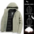 Áo khoác nam nữ outdoor 3 trong 1 chống nước, có lớp lót lông vũ... - ảnh 14