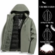 Áo khoác nam nữ outdoor 3 trong 1 chống nước, có lớp lót lông vũ... - ảnh 17