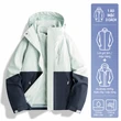 Áo khoác nam nữ outdoor 3 trong 1 chống nước, có lớp lót lông vũ... - ảnh 25