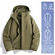 Áo khoác nam nữ outdoor 3 trong 1 chống nước, có lớp lót lông vũ... - ảnh 27
