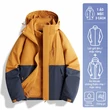 Áo khoác nam nữ outdoor 3 trong 1 chống nước, có lớp lót lông vũ... - ảnh 31