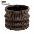Khăn ống cổ mùa đông len cổ cao 2 lớp lót lông dày, giữ ấm,... - ảnh 9