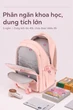 Balo học sinh phong cách Hàn Quốc, nhẹ, dung tích lớn, dễ phối đồ