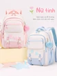 Ba lô nữ dung tích lớn, nhẹ, nhiều ngăn, có đai gắn vali kéo