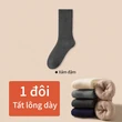 Tất nam dày mùa đông giữ ấm, cổ trung dài