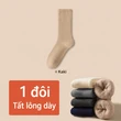 Tất nam dày mùa đông giữ ấm, cổ trung dài