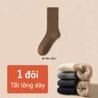 Tất nam dày mùa đông giữ ấm, cổ trung dài