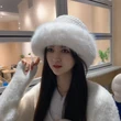 Mũ lông nữ mùa đông dày - ảnh 1