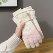 Găng tay nữ mùa đông cảm ứng, găng trượt tuyết đi ngoài... - ảnh 1