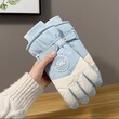 Găng tay nữ mùa đông cảm ứng, găng trượt tuyết đi ngoài... - ảnh 2