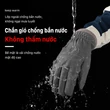 Găng tay đi tuyết giữ ấm nam, nữ thu đông cảm giác mềm mịn chống gió chống lạnh chống trượt cảm ứng