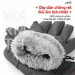 Găng tay đi tuyết giữ ấm nam, nữ thu đông cảm giác mềm mịn chống gió chống lạnh chống trượt cảm ứng
