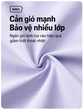 Áo khoác nam nữ 3 trong 1 chống nước giữ ấm