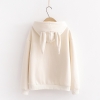Áo hoodie nữ tai thỏ thu đông