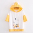 Áo hoodie nữ hình chú cún