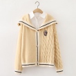 Áo khoác len cardigan nữ kiểu thủy thủ