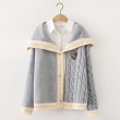 Áo khoác len cardigan nữ kiểu thủy thủ