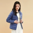 Áo khoác phao nữ lông vũ siêu nhẹ giữ ấm mùa đông