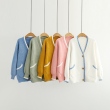 Áo khoác len cardigan nữ màu trơn