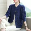 Áo khoác len cardigan nữ dệt kim