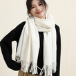 Khăn choàng cổ cashmere nữ cao cấp, phong cách công sở dễ phối đồ