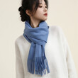 Khăn choàng cổ cashmere nữ cao cấp, phong cách công sở dễ phối đồ