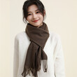 Khăn choàng cổ cashmere nữ cao cấp, phong cách công sở dễ phối đồ