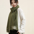Khăn choàng cổ cashmere nữ cao cấp, phong cách công sở dễ phối đồ