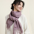 Khăn choàng cổ cashmere nữ cao cấp, phong cách công sở dễ phối đồ