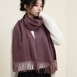 Khăn choàng cổ cashmere nữ cao cấp, phong cách công sở dễ phối đồ