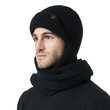Mũ len liền khăn quàng cổ unisex giữ ấm mùa đông