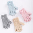 Găng tay trẻ em cho bé gái từ 4 đến 9 tuổi có lót nỉ dày giữ ấm mùa thu đông