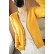 Áo khoác len cardigan nữ cổ chữ V