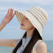 Mũ thoáng mát mùa hè cho nữ  dùng ngoài trời đi biển chống nắng vành rộng che nắng
