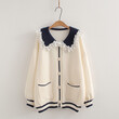 Áo khoác cardigan len dễ thương và thoải mái mùa thu đông
