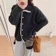 Áo  len cardigan nữ viền ren, phong các dịu dàng, ngọt ngào đơn giản thanh lịch