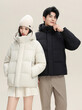 Áo khoác phao lông vũ dáng ngắn nam nữ dày dặn giữ ấm mùa đông